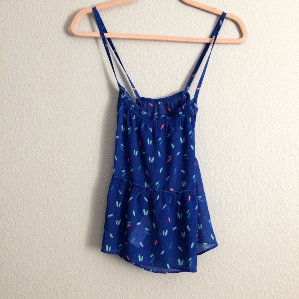 Hollister Royal Blue Tank Top